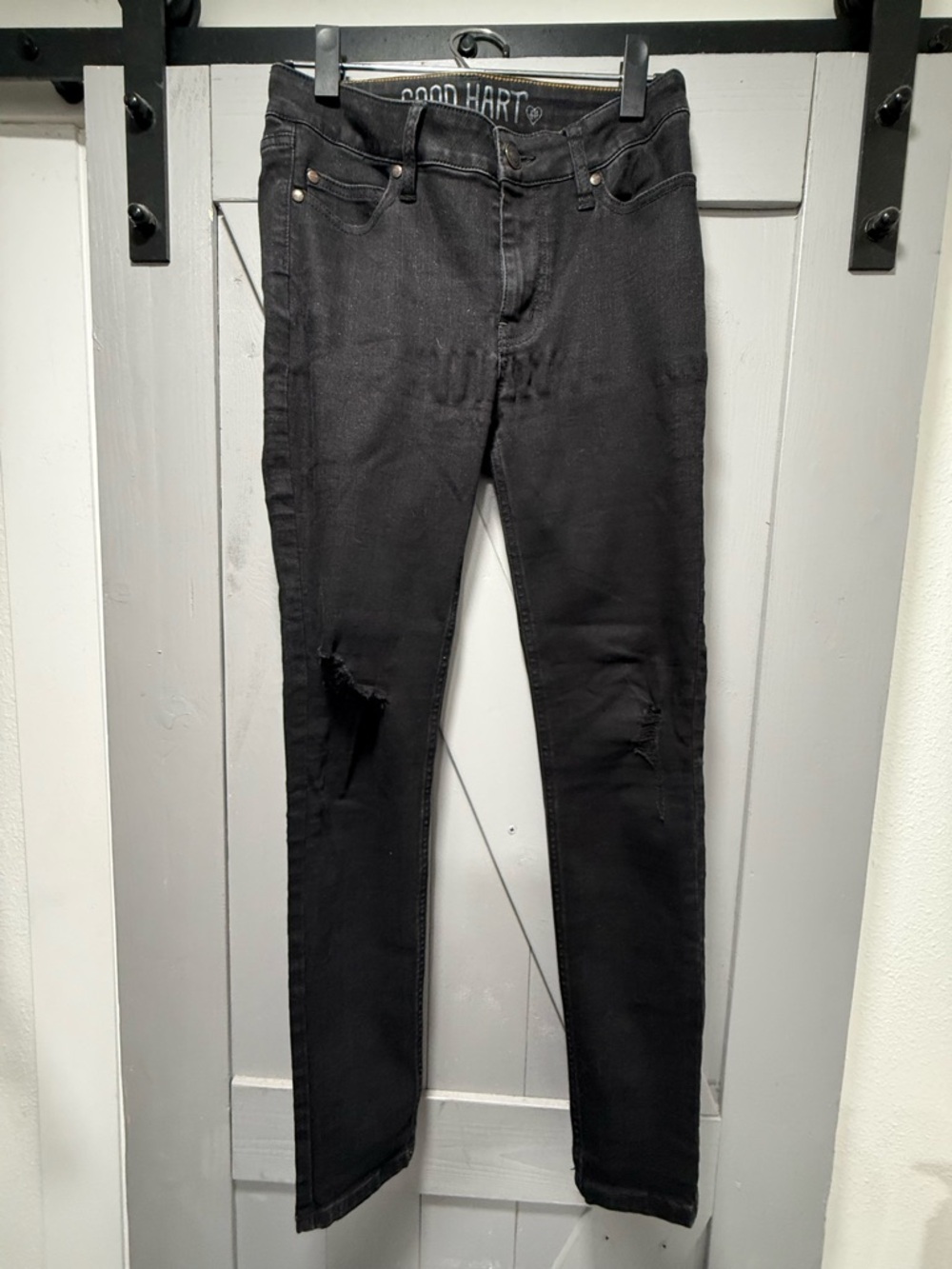 Good Hart Women’s Black Skinny Jeans
